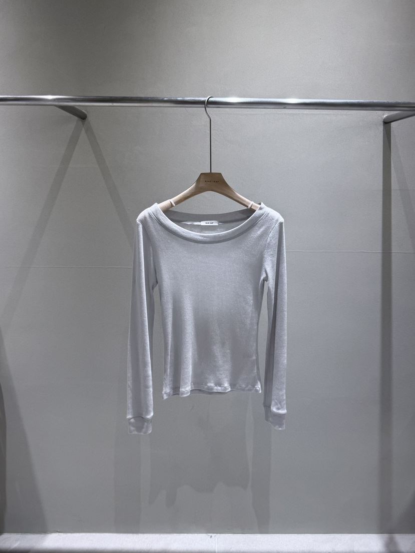 NEAR LEAP-P韓國直郵女裝新品真品人氣推薦長袖T恤船領NEAR LEAP/The N:L長袖T恤