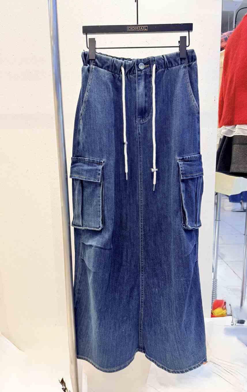 CORAL東大門實拍女裝新款熱賣26春夏推薦人氣時尚真品長裙CORAL長裙