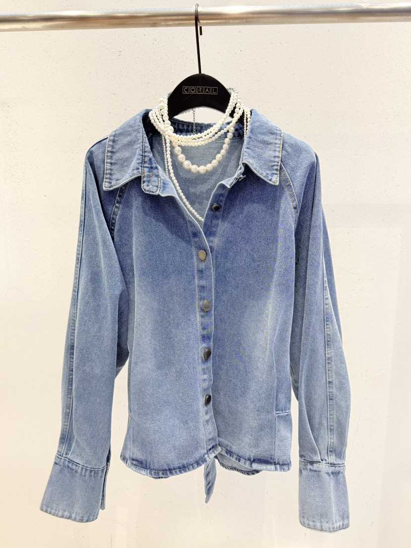 CORAL韓國代購女士新款休閑時尚職業推薦襯衫蕾絲衫不含項鏈CORAL襯衫/蕾絲衫