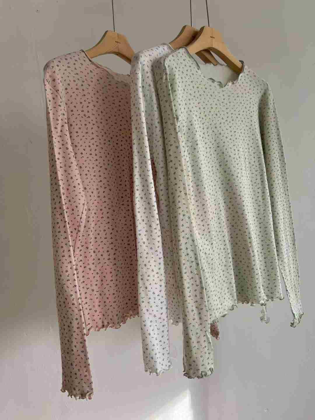 BRICK東大門實拍女裝新款休閑人氣時尚熱賣推薦職業長袖T恤BRICK長袖T恤