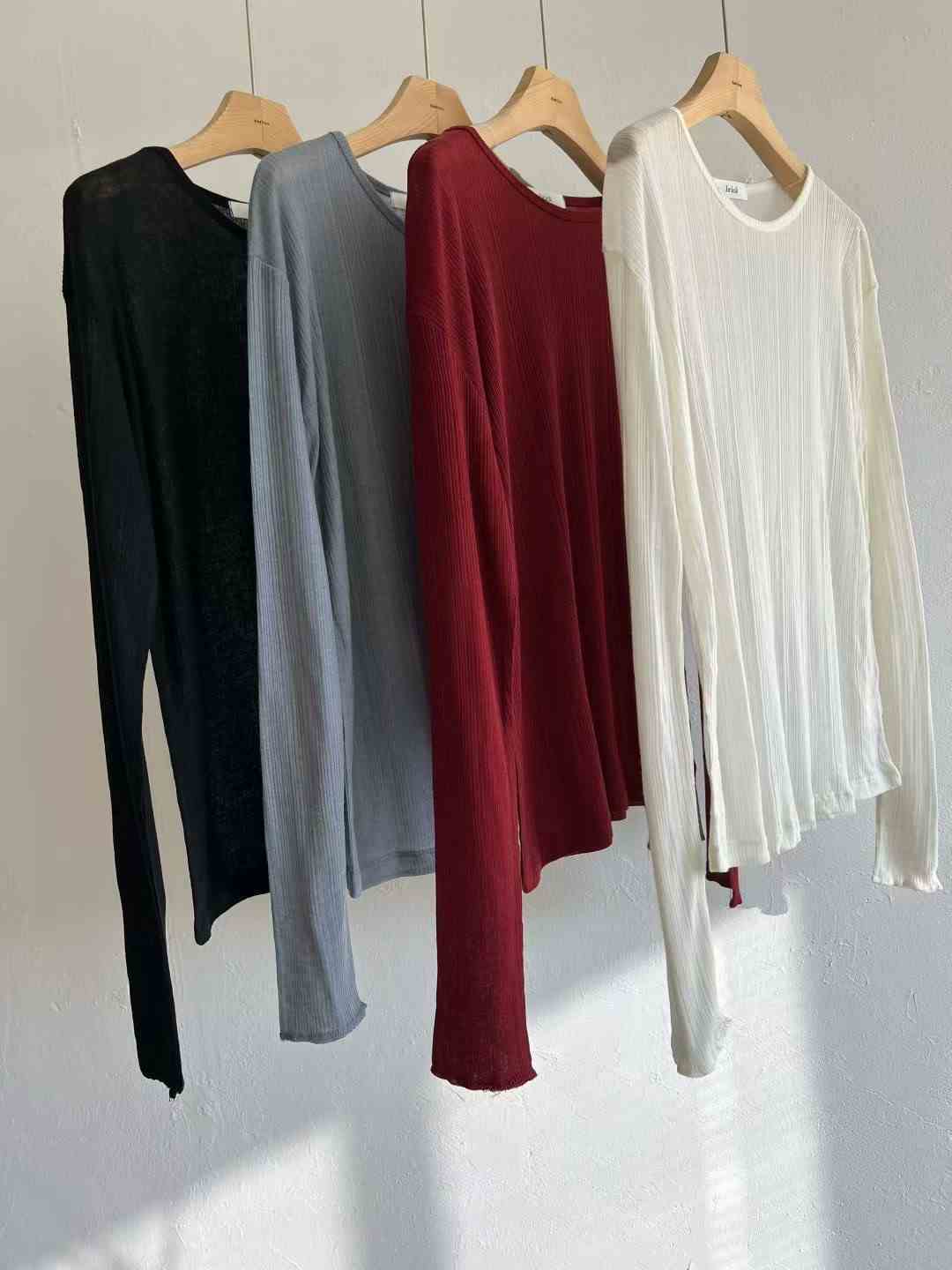 BRICK韓國代購女士新品推薦職業熱賣時尚休閑真品長袖T恤BRICK長袖T恤