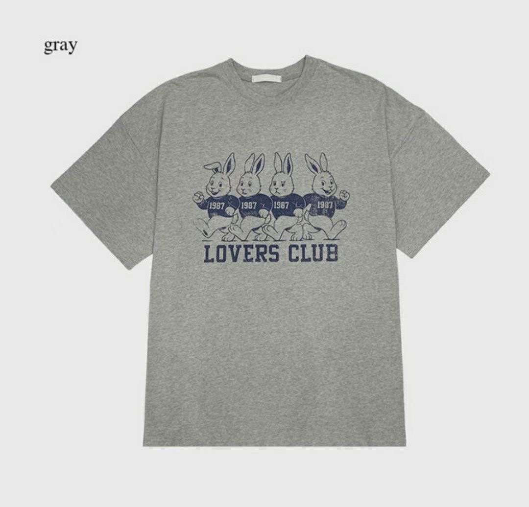 BRICK東大門直郵女士新款人氣真品熱賣26春夏時尚T恤兔子BRICKT恤