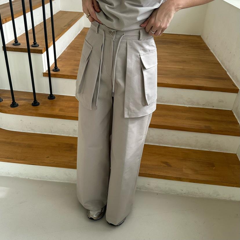 SOUIT東大門實拍女裝新款職業推薦26春夏人氣真品熱賣休閑褲SOUIT by mabel-L休閑褲