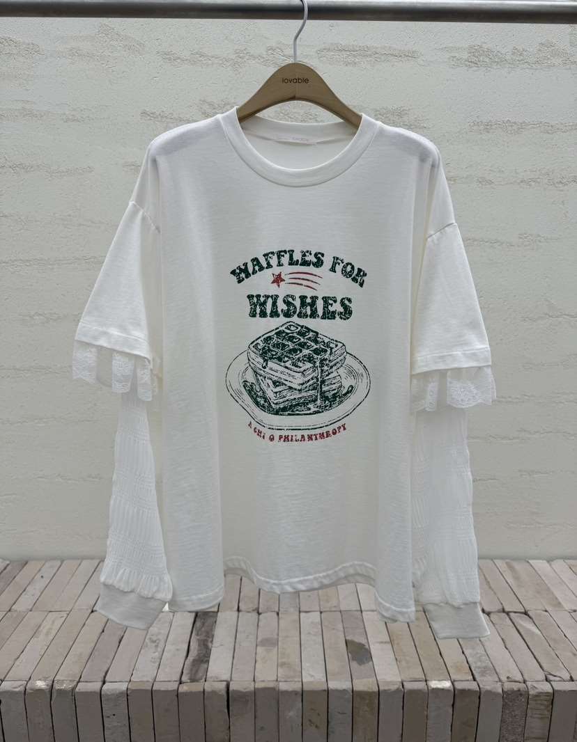 LOVABLE東大門直郵女士新款人氣時尚真品推薦休閑長袖T恤LOVABLE長袖T恤