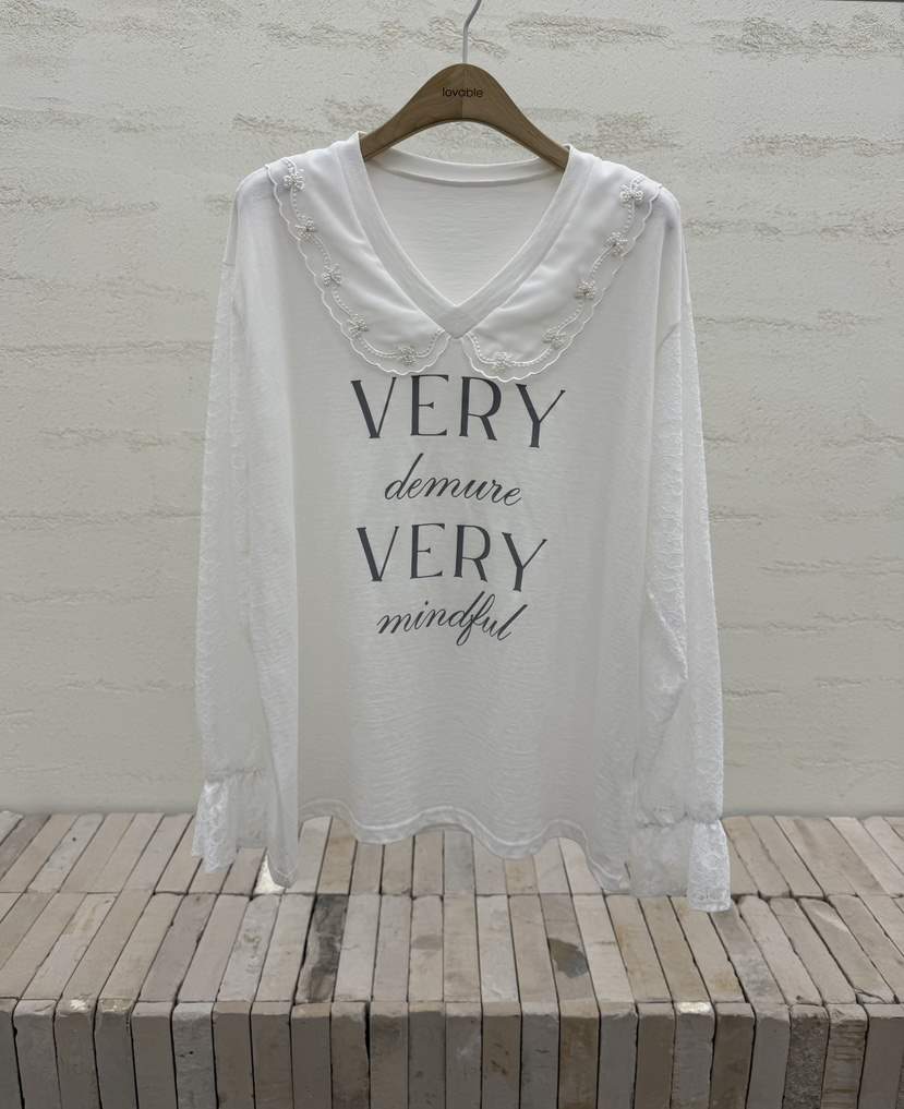 LOVABLE韓國直郵女裝新款人氣真品熱賣休閑職業時尚長袖T恤LOVABLE長袖T恤