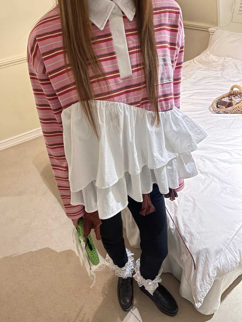 BOUTIQUE-L東大門實拍女士新款熱賣時尚推薦職業長袖T恤BOUTIQUE-L長袖T恤