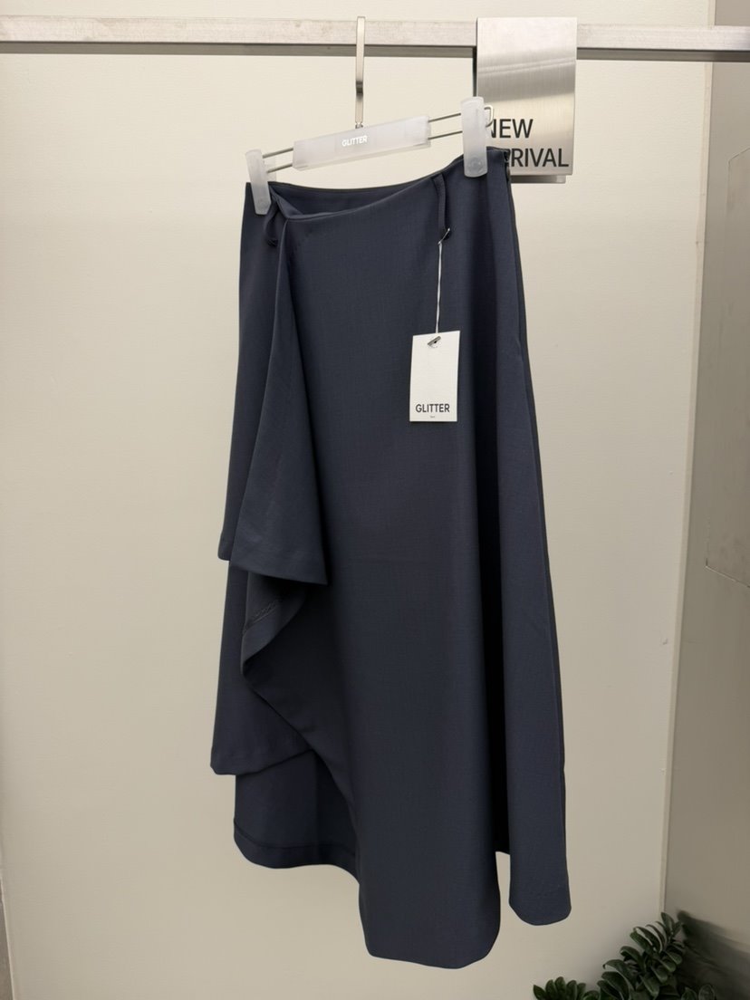 GLITTER韓國直郵女裝新品職業休閑熱賣人氣推薦真品26春夏長裙GLITTER長裙