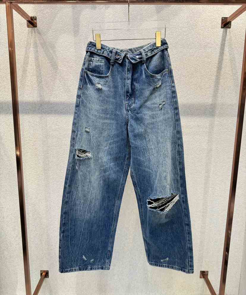 SYMBOL東大門實拍女士新款休閑職業真品熱賣26春夏牛仔褲復古SYMBOL牛仔褲