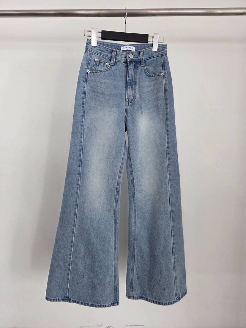 VERANDA東大門代購女士新品推薦26春夏時尚休閑熱賣牛仔褲VERANDA牛仔褲