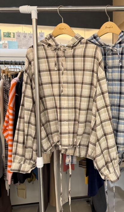 BOUND.A韓國直郵女裝新品人氣26春夏休閑時尚襯衫蕾絲衫BOUND.A襯衫/蕾絲衫