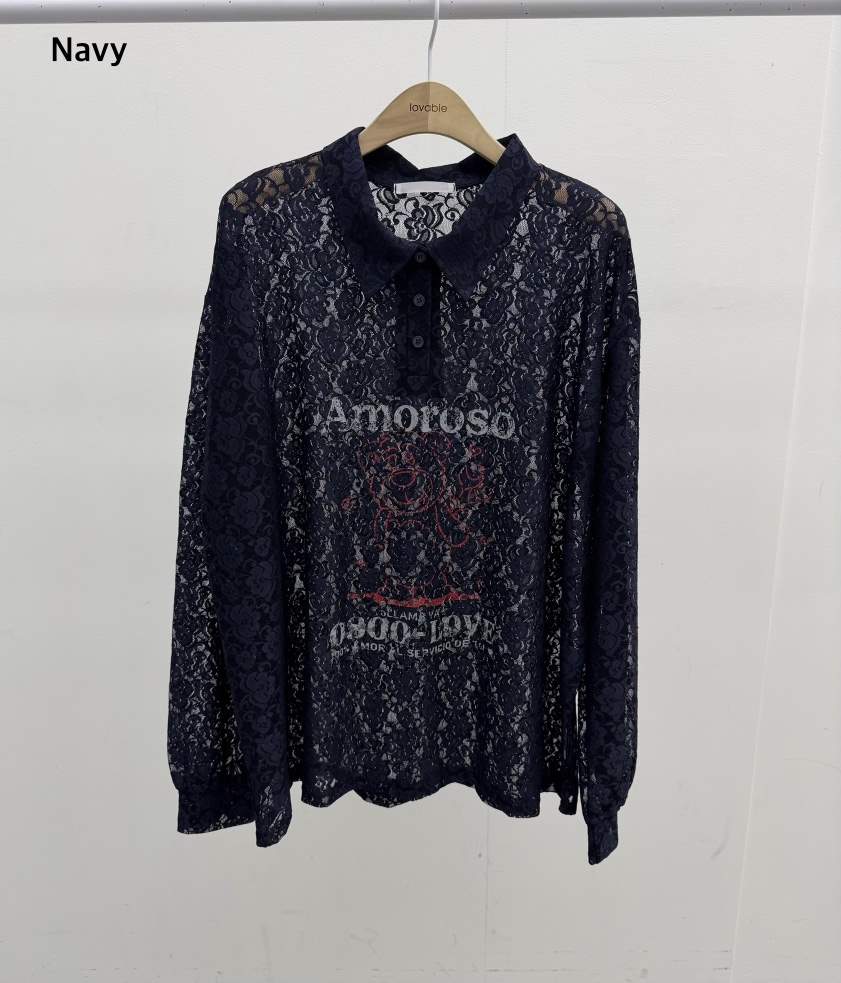 LOVABLE東大門代購女士新款時尚職業休閑真品熱賣長袖T恤LOVABLE長袖T恤