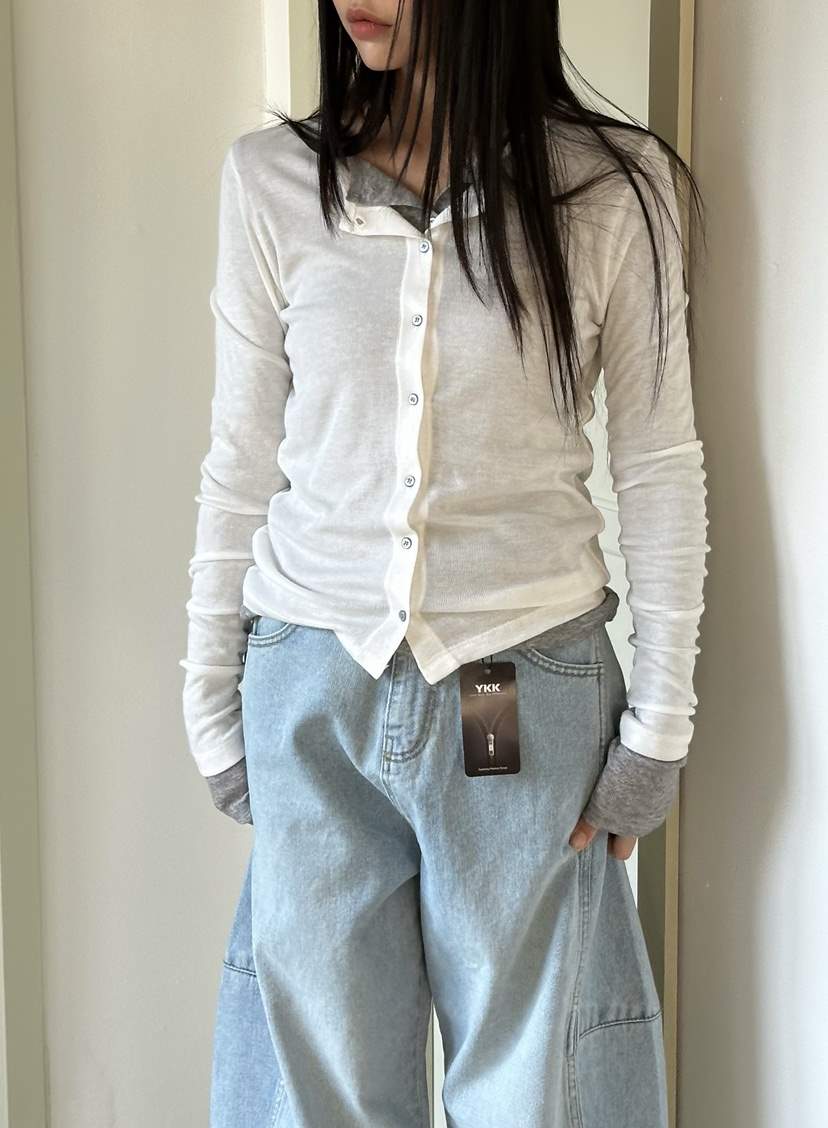 LE VASE東大門直郵女裝新款熱賣人氣真品職業休閑針織衫LE VASE針織衫