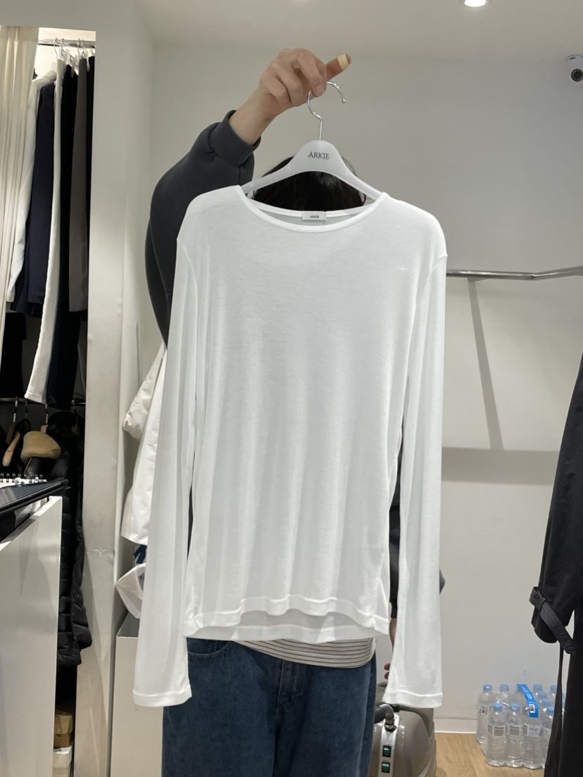 TAF東大門代購女士新款26春夏休閑職業時尚熱賣推薦長袖T恤TAF長袖T恤