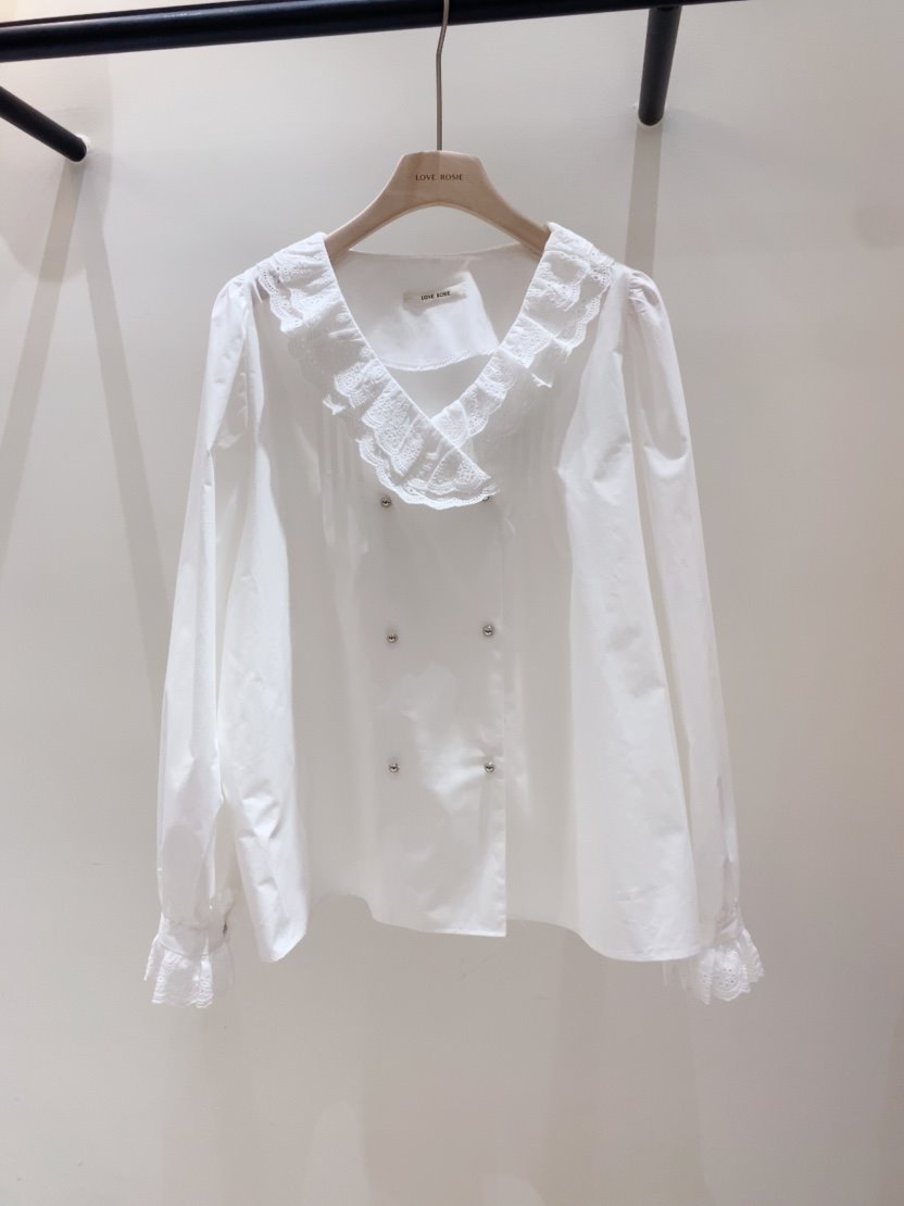 LOVE ROSIE東大門直郵女士新款時尚熱賣26春夏襯衫蕾絲衫LOVE ROSIE襯衫/蕾絲衫