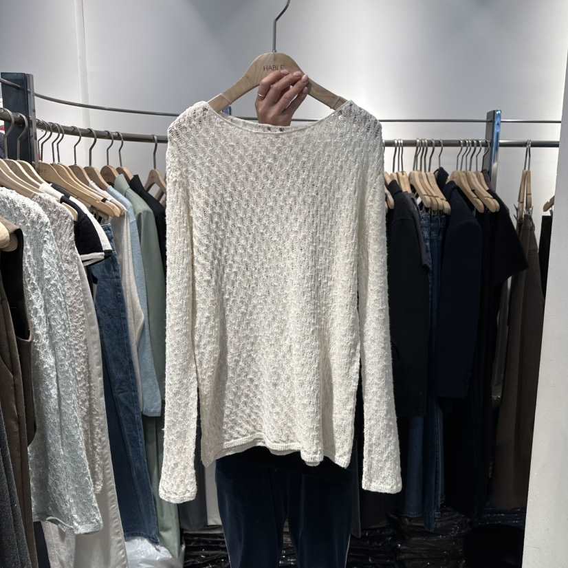 HABLE東大門直郵女裝新品休閑人氣職業26春夏熱賣推薦針織衫HABLE針織衫
