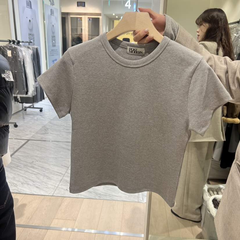 POSTMODERN韓國直郵女裝新款真品人氣推薦休閑職業時尚T恤POSTMODERNT恤