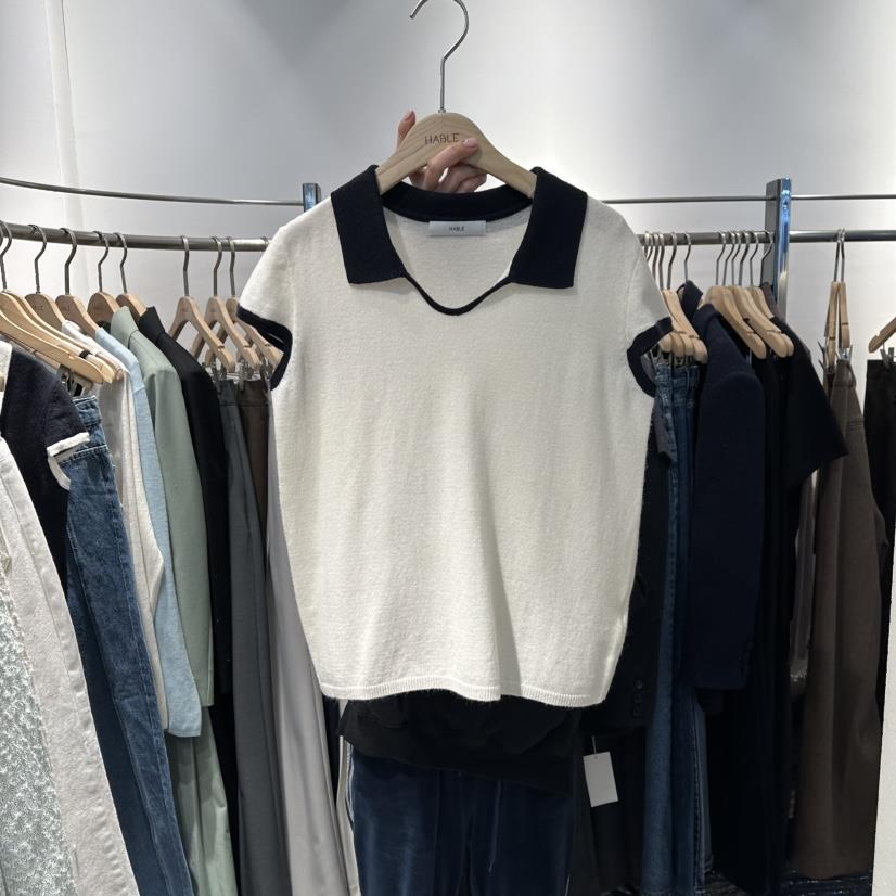 HABLE東大門實拍女裝新款人氣推薦休閑26春夏熱賣職業針織衫HABLE針織衫