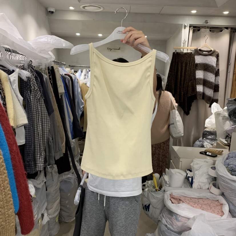 LOGROAD東大門實拍女士新品熱賣人氣休閑真品時尚吊帶背心LOG ROAD吊帶/背心