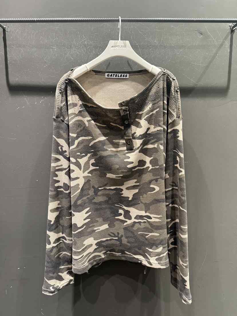 GATELESS韓國代購女裝新款人氣時尚熱賣職業推薦26春夏長袖T恤GATELESS長袖T恤
