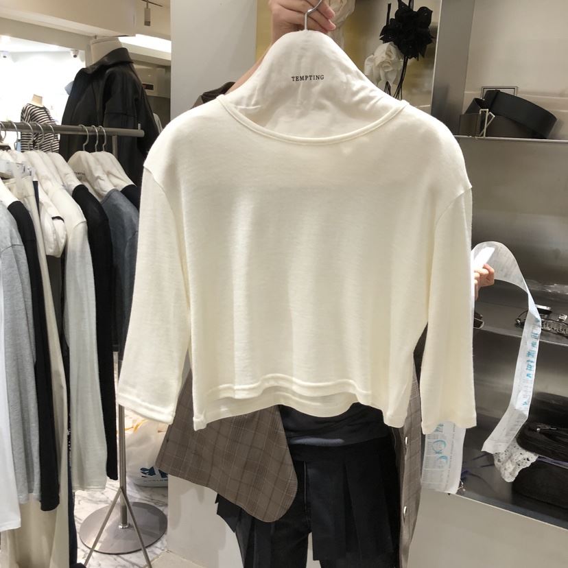 TEMPTING韓國代購女裝新款熱賣休閑職業人氣真品時尚26春夏T恤TEMPTINGT恤