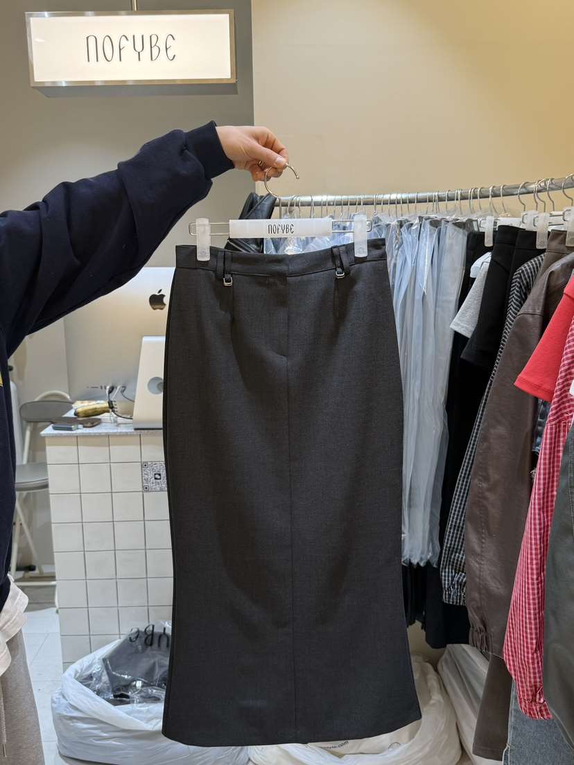 NOFYBE東大門代購女士新品人氣職業26春夏真品休閑推薦長裙NOFYBE長裙