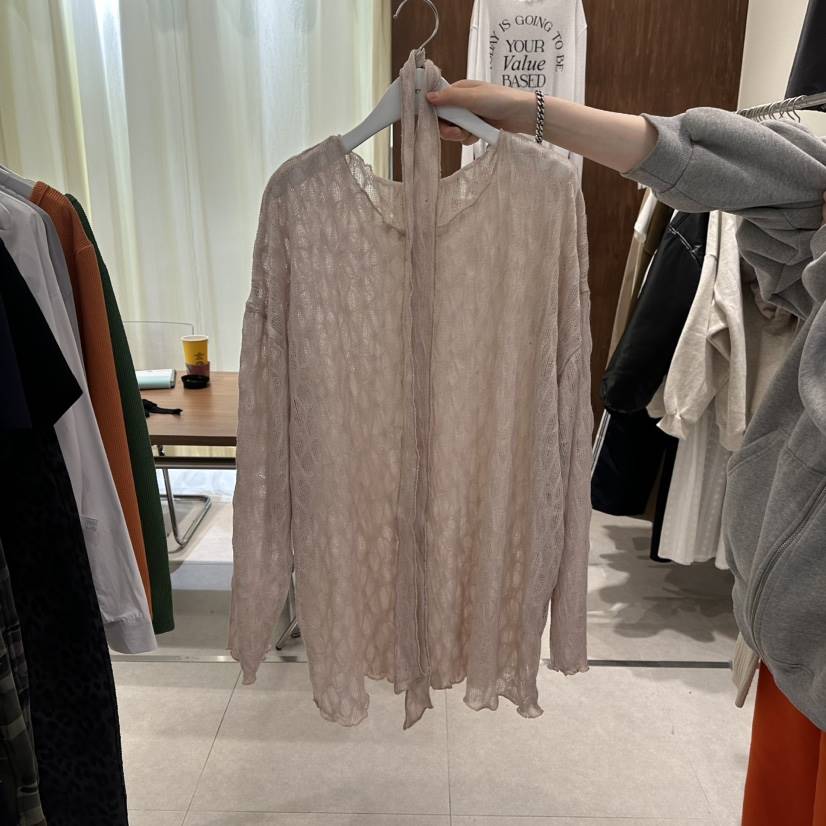 BUCKLE東大門實拍女裝新款熱賣職業襯衫蕾絲衫含圍巾寬松BUCKLE襯衫/蕾絲衫