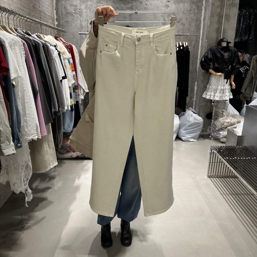 JUNI韓國直郵女裝新款26春夏時尚真品推薦職業人氣休閑褲my juni休閑褲