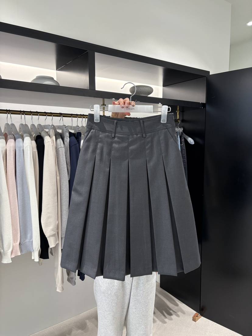 CREAM-P韓國代購女裝新品人氣26春夏熱賣時尚半身裙中短裙CREAM-P半身裙/中短裙