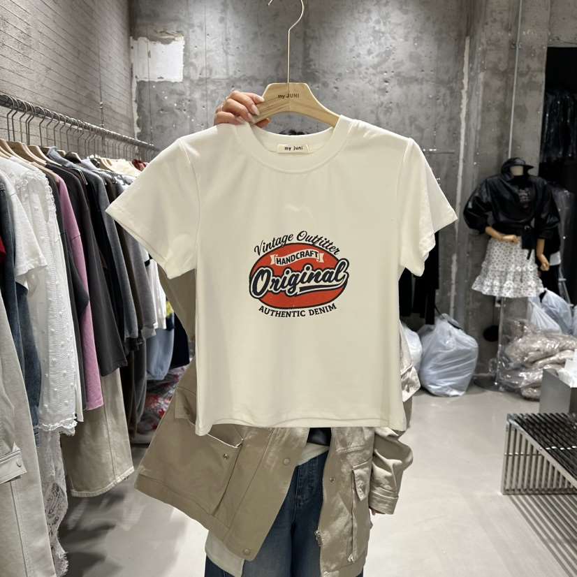 JUNI韓國直郵女裝新品推薦時尚休閑熱賣人氣真品26春夏T恤my juniT恤