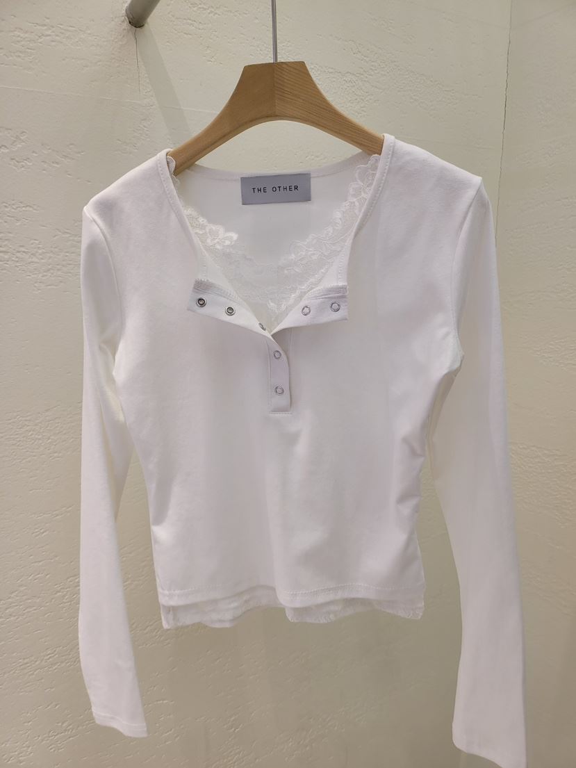 THE OTHER韓國代購女士新款26春夏人氣休閑職業時尚長袖T恤THE OTHER長袖T恤