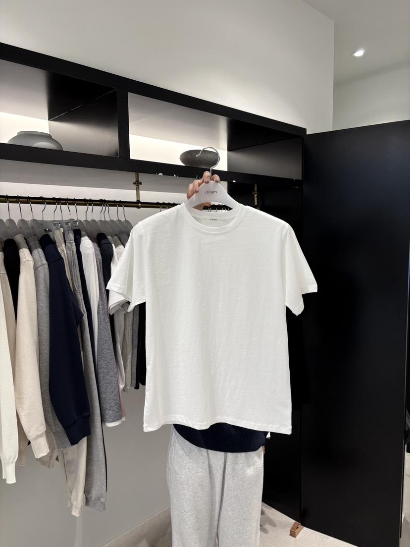 CREAM-P東大門代購女士新品人氣26春夏時尚熱賣真品休閑T恤CREAM-PT恤