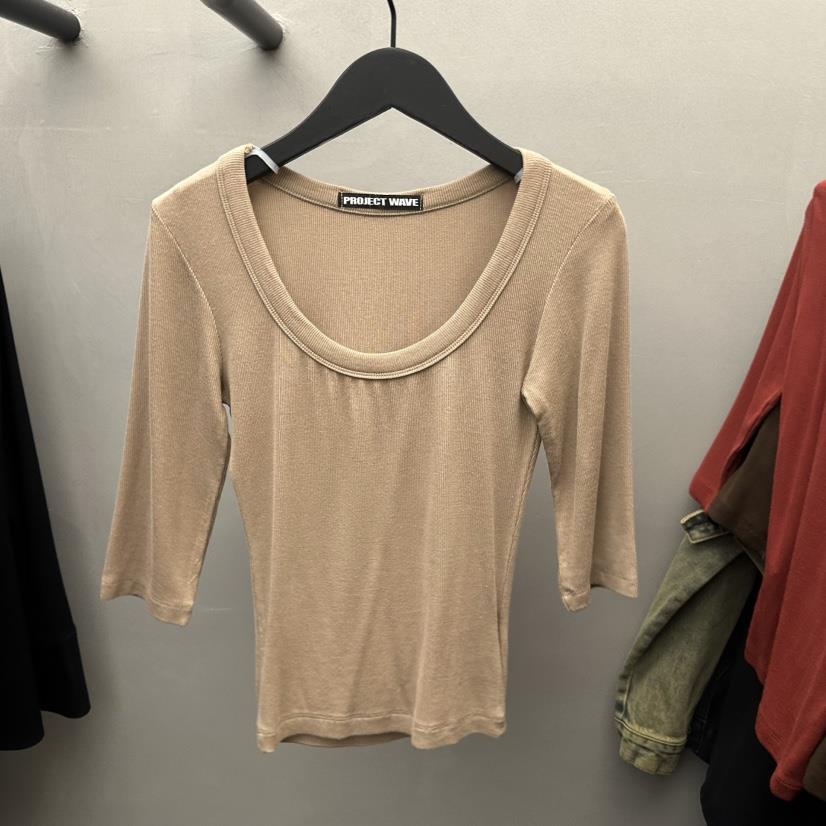 PROJECT WAVE-P韓國代購女裝新款休閑職業時尚人氣推薦T恤PROJECT WAVET恤