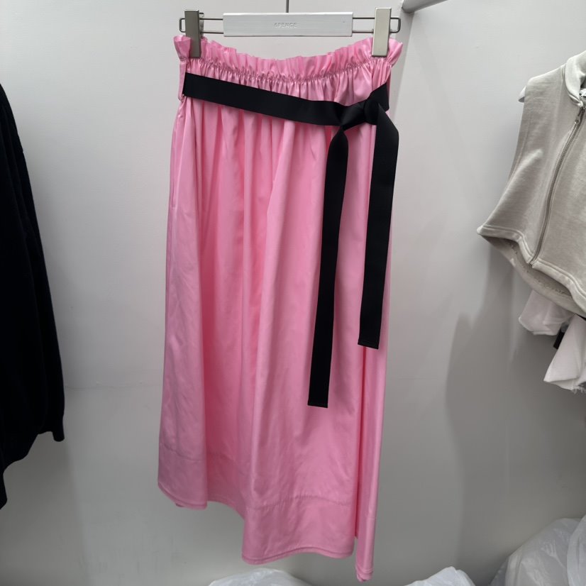 SIXTEEN東大門直郵女裝新款時尚職業熱賣真品26春夏長裙含腰帶SIXTEEN長裙