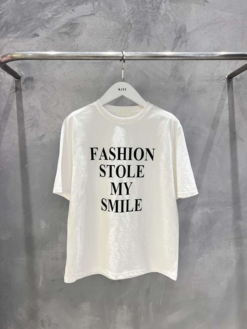 KIFF東大門實拍女裝新品時尚推薦職業休閑真品熱賣26春夏T恤KIFFT恤