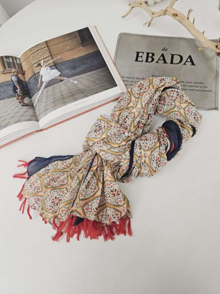 EBADA東大門代購女裝新款職業真品時尚休閑26春夏圍巾披肩EBADA圍巾/披肩