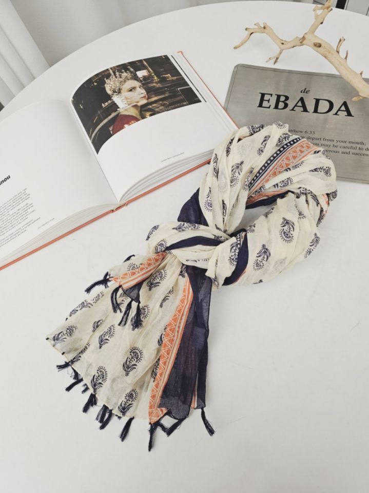 EBADA東大門代購女裝新品26春夏熱賣休閑真品推薦圍巾披肩EBADA圍巾/披肩