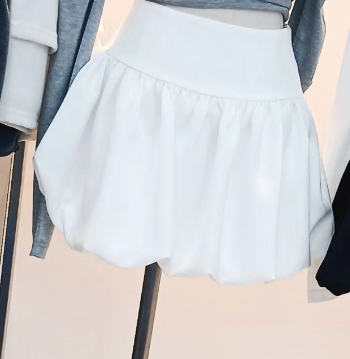 BUTTON 12韓國直郵女士新品時尚休閑真品職業短裙不含腰帶BUTTON 12短裙