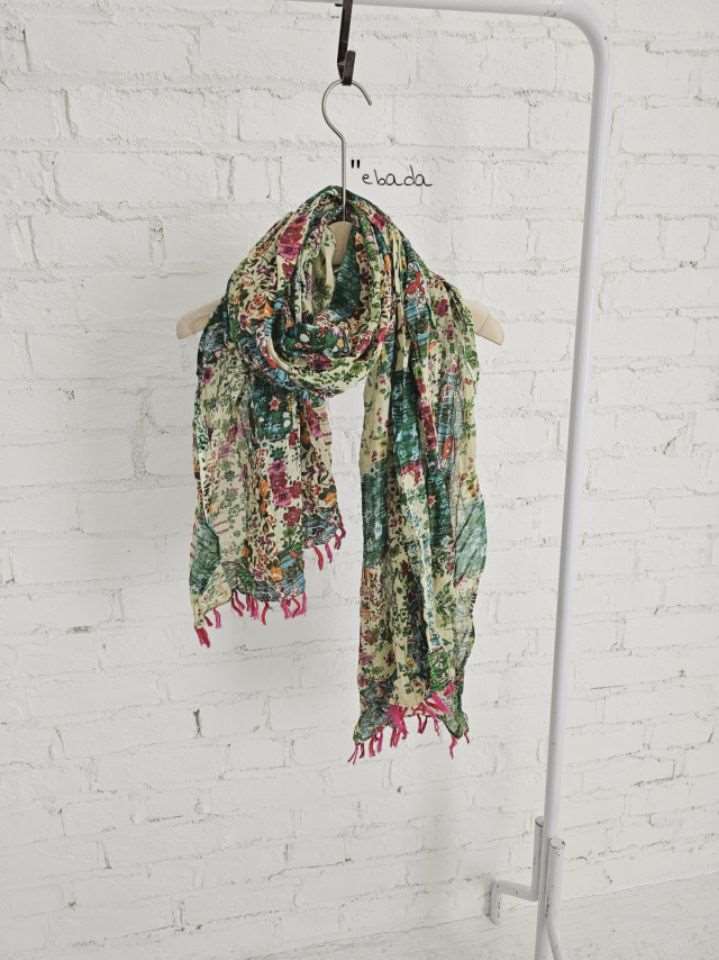 EBADA韓國代購女裝新款26春夏真品休閑熱賣人氣職業圍巾披肩EBADA圍巾/披肩