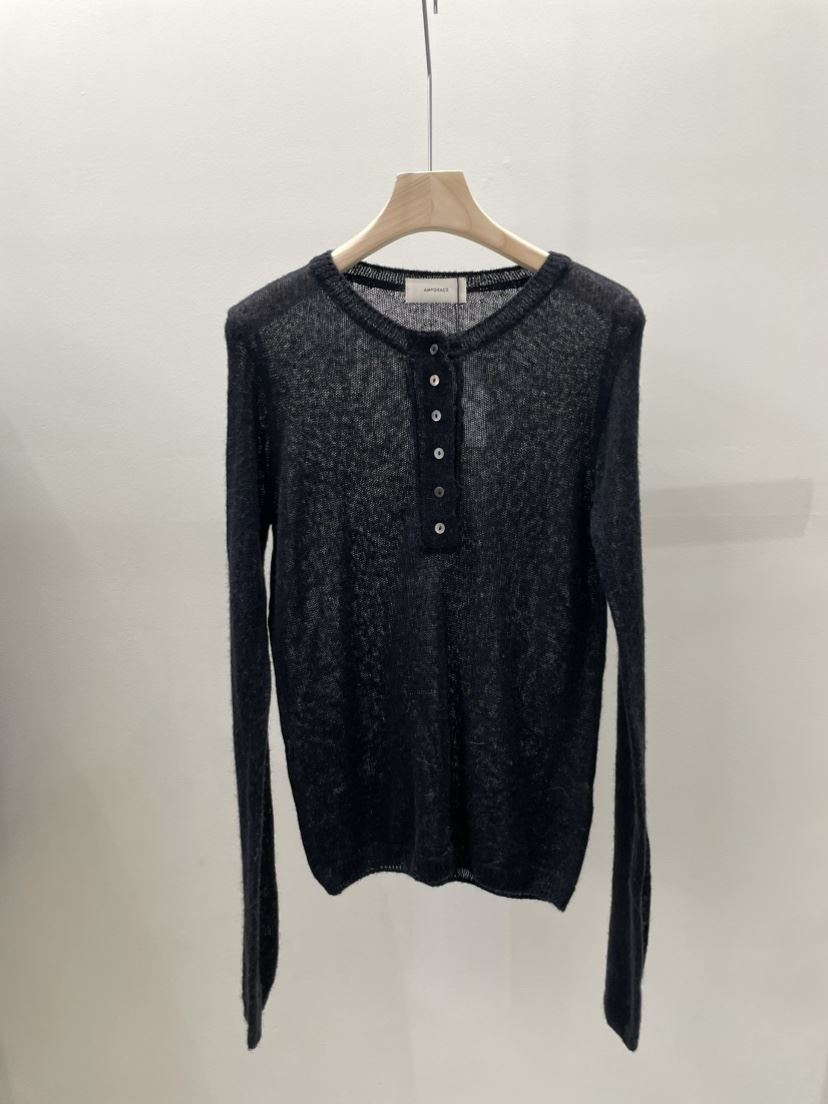 AMY GRACE韓國代購女士新品26春夏熱賣真品時尚針織衫紐扣AMY GRACE針織衫