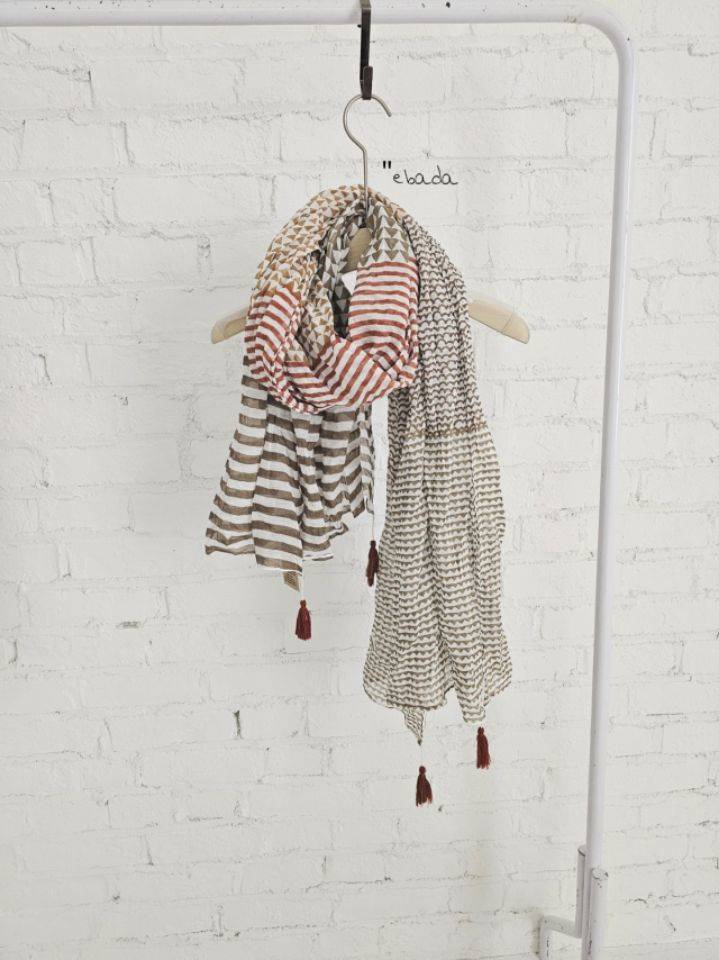 EBADA東大門直郵女士新款休閑熱賣時尚真品推薦職業圍巾披肩EBADA圍巾/披肩