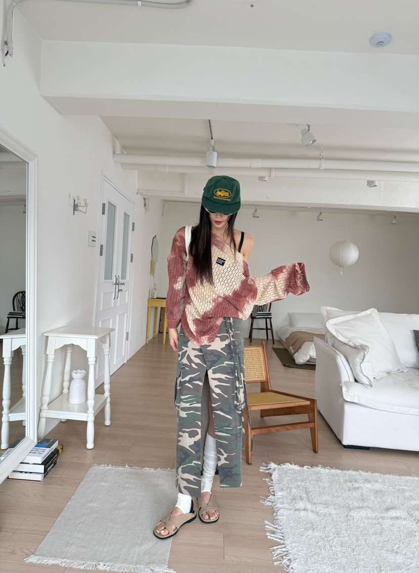 DENVER東大門直郵女裝新品26春夏熱賣時尚職業針織衫復古DENVER針織衫