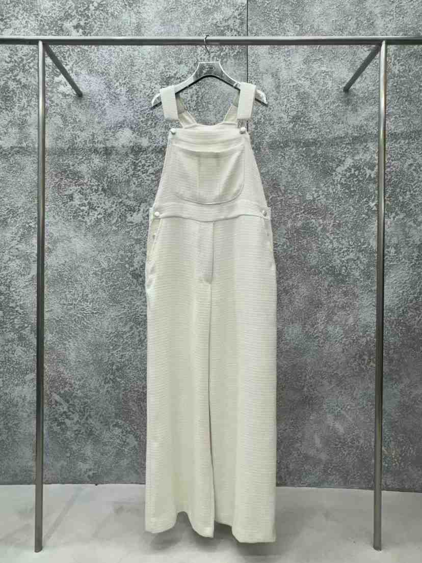 BADCALM東大門實拍女裝新款人氣時尚26春夏職業背帶褲粗花呢BADCALM背帶褲