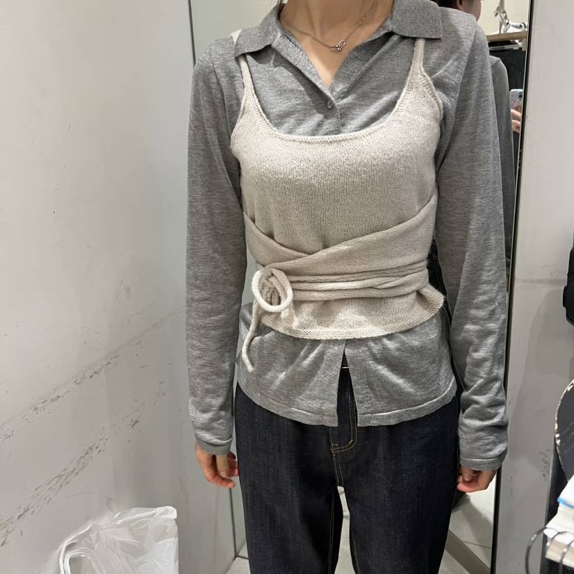 GLOW AND NYMPH韓國代購女裝新品真品吊帶背心不含內搭GLOW AND NYMPH吊帶/背心