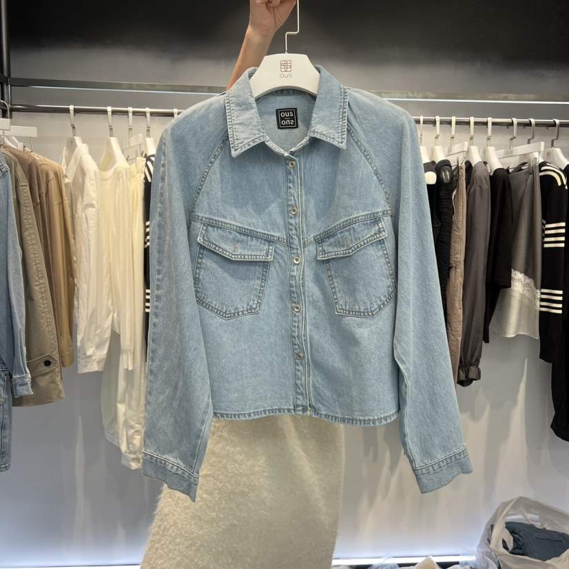 OUS/INCH-L東大門實拍女裝新品時尚職業26春夏襯衫蕾絲衫OUS/INCH襯衫/蕾絲衫