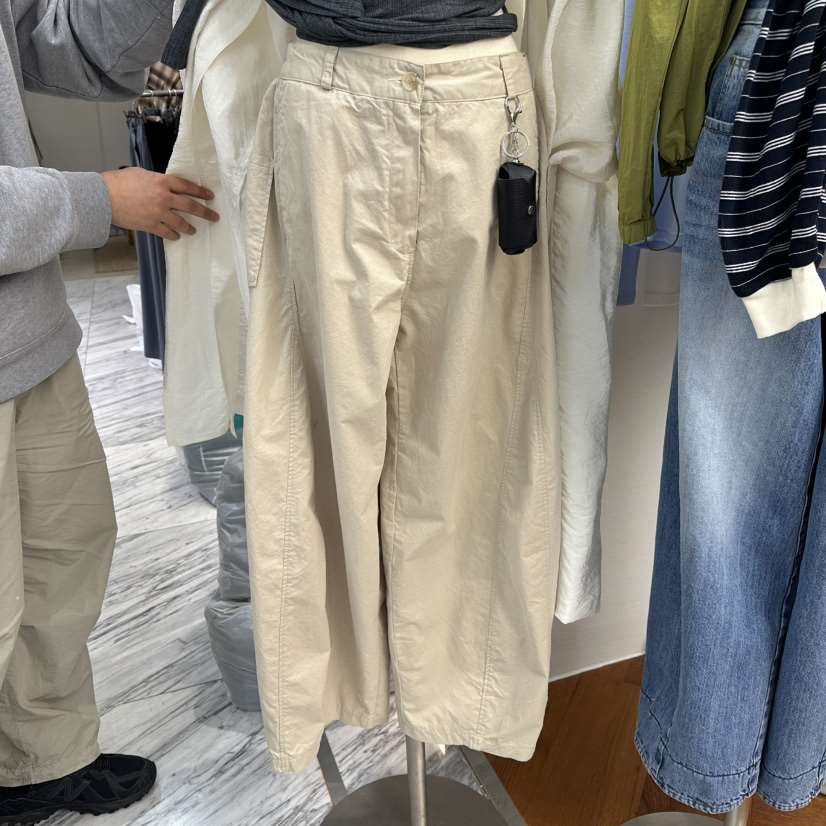 MOANA韓國代購女士新品人氣職業休閑26春夏真品時尚休閑褲MOANA休閑褲