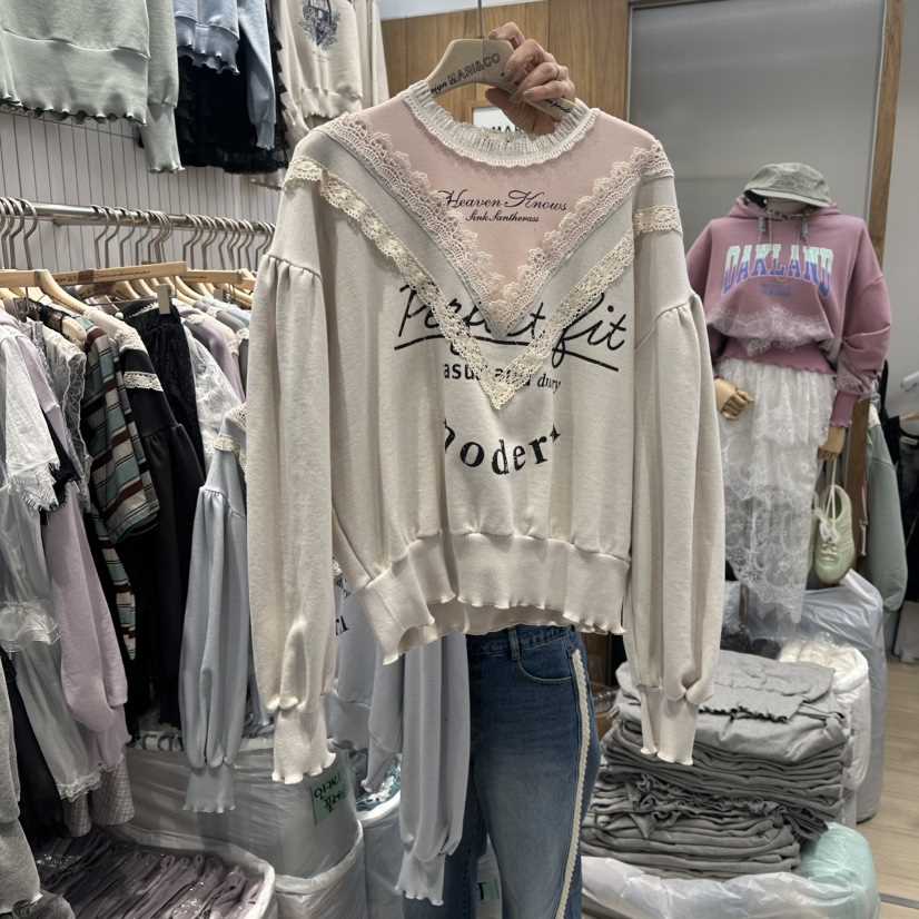 MARI CO東大門實拍女裝新品熱賣休閑真品26春夏職業衛衣MARI CO衛衣