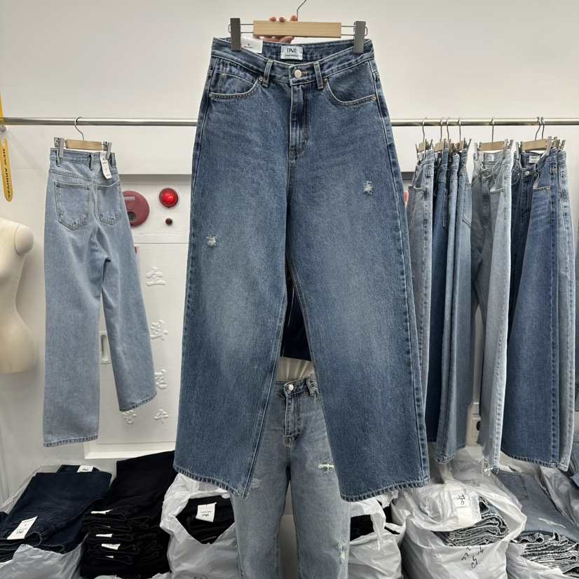 PAI韓國代購女裝新品人氣真品推薦職業休閑26春夏時尚牛仔褲[PΛi]_PAi牛仔褲