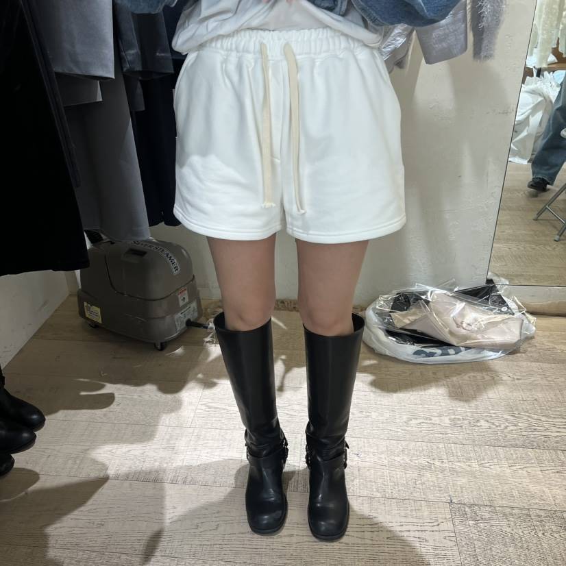 W AND J韓國直郵女士新款休閑真品推薦職業人氣時尚短褲W AND J短褲