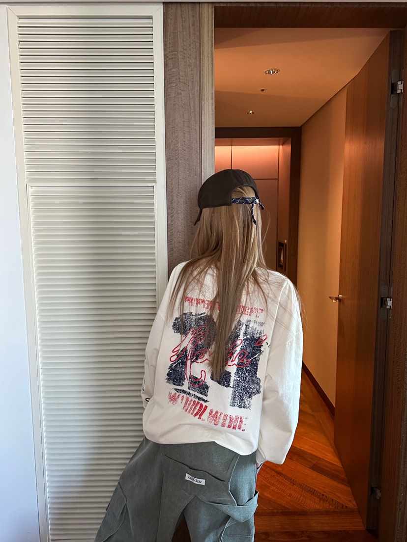 ZEROZERO東大門實拍女士新品人氣26春夏熱賣休閑真品長袖T恤ZEROZERO長袖T恤