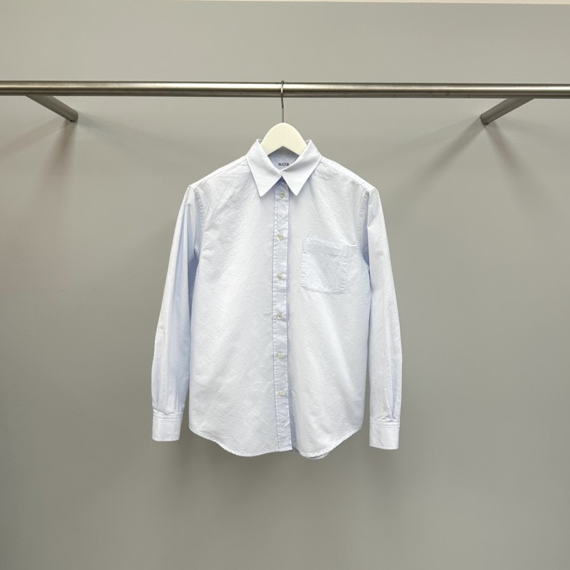 WATER/RIVER東大門直郵女士新品26春夏真品休閑襯衫蕾絲衫WATER/RIVER襯衫/蕾絲衫